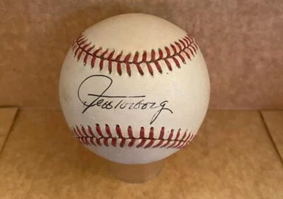 JEFF TORBORG DODGERS/TWINS SIGNED AUTOGRAPHED A.L. BASEBALL BECKETT AUTH - Image 1 of 2