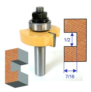 1pc 1/2" shank 1/2" Width 7/16 Depth Slot Groove Still Router Bit  - Picture 1 of 12
