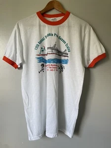Vintage 80’s Miami Dolphins 12th Annual Pre Season Cruise The Seaward Shirt RARE - Picture 1 of 7