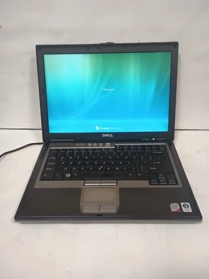 Dell D630 VINTAGE Laptop 2.2 Ghz 2GB Ram 150 GB HDD Windows Vista Photoshop CS6 - Image 1 of 4