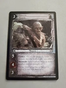 DECIPHER LOTR GOLLUM SKULKER MINION SHADOWS 11RF 5 FOIL CARD - Picture 1 of 2