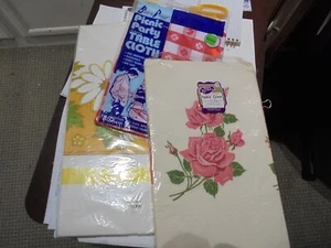 3 alte Papiertischdecken originalverpackt - Bild 1 von 10