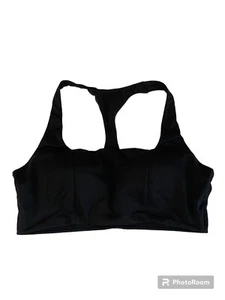 VICTORIA'S SECRET 36B SCHWARZ LEICHTER KABELLOSER MITTELSCHLAG SPORT-BRA - Bild 1 von 4
