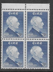 IRELAND 1956. Sc#157, Sg#164. Birth Centenary of John Redmond. Block of 4. MNH - Picture 1 of 2