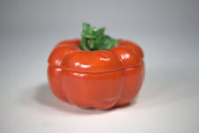 Royal Bayreuth Porcelain Tomato covered MEDIUM sugar / relish jelly bowl & lid