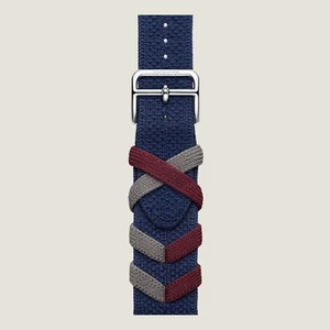 Apple Watch Hermès - 41mm Navy Bridon Single Tour - Zdjęcie 1 z 3