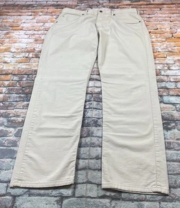Patagonia Pants Mens 38x31.5 Beige Gray Iron Clad Straight Chino Outdoor Hiking - Picture 1 of 17