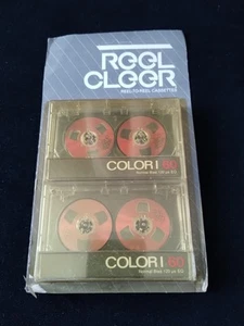 Vintage, Reel Cleer, New Cassette Tape Pack; Red; One Sealed Pack of Two Tapes - Picture 1 of 7