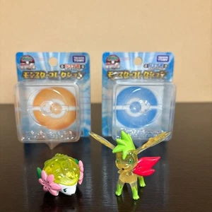 Moncolle Shaymin Theater Product Clear 2 Types Pokemon Figure F/S FEDEX - Picture 1 of 11
