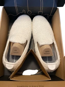 Allbirds Wool Lounger Herren Größe 12 Flausch Naturweiß Slipper Halbschuh - Bild 1 von 5