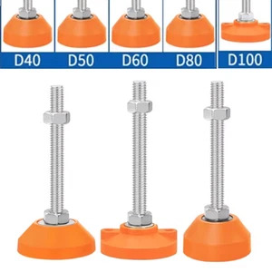 Adjustable Leveling Feet Stainless A4 / A2 Furniture Levellers for Tables, DIY - Picture 1 of 130