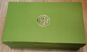Tory Burch Green Gift Shoe Box 12X7X4” size 8.5 style 159965 - Picture 1 of 6