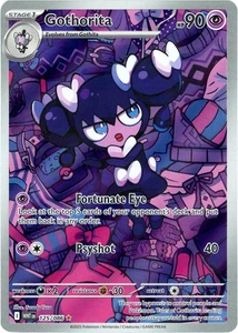 Gothorita - 125/086 - Ilustración Rara - Llamarada Blanca - Casi Nueva/Muy Nueva - Pokémon Inglés - Imagen 1 de 3