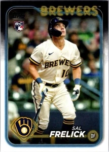 Sal Frelick 2024 Topps Series 1 RC #76 Milwaukee Brewers - Picture 1 of 2
