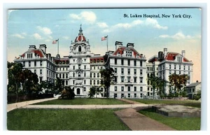 1914 St. Lukes Hospital New York City, NY New York frühe Postkarte - Bild 1 von 2