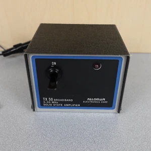 Palomar TX-50 Broadband Amplifier 50 Watts Untested - Zdjęcie 1 z 6