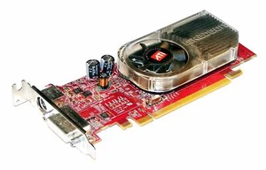 HP 410199-002 Radeon X1300 256MB PCIe Graphics Card, LP Bracket SPS 413023-001 - Picture 1 of 1