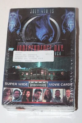 Tarjetas de película Independence Day Topps 1996 selladas de fábrica 36 paquetes Foto 1 de 4