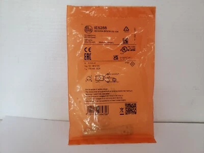 IFM ELECTRONIC IEK3004-BPKG/US-104 PROXIMITY SENSOR 10-30V DC (IE5288) NIB - Image 1 of 4