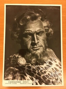 Fotografia autografa di Giangiacomo Guelfi - Imagen 1 de 1