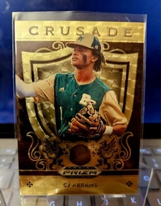 CJ Abrams 2019 Panini Prizm Draft Picks Superfrac Gold Vinyl /5 Nationals Padres - Bild 1 von 2