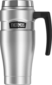 Thermos Stainless King Insulated Travel Mug, 470ml, Stainless Steel, SK1000ST... - Picture 1 of 13