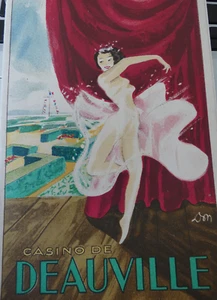 Programme mai 1951 theatre casino deauville espanita Cortez soiree danse musique - Foto 1 di 4