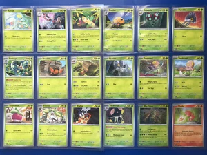 POKEMON PARADOX RIFT x162 COMPLETO C/UNC/OLO RARO/SET SCHEDE ENERGETICHE NUOVO/M - Foto 1 di 10