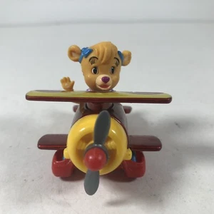 McDonalds Disney Tail Spin Girl Molly in rot Druckguss Metall Flugzeug  - Bild 1 von 7