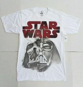 Disney Star Wars Darth Vader White T-Shirt Men's Size Small - Picture 1 of 5