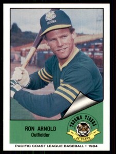 1984 Cramer Tacoma Tigers Ron Arnold #75