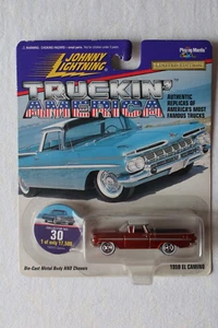 Red 1959 El Camino Truckin' America #30 series by Johnny Lightning MOC 1997 NEW - Picture 1 of 3