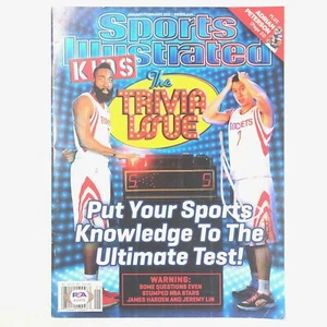 Jeremy Lin Signed Sports Illustrated Magazine PSA/DNA Houston Rockets Autographe - Picture 1 of 3
