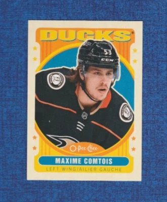 2021-22 OPC O-pee-chee Hockey RETRO # 209 Maxime Comtois - Image 1 of 2