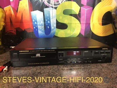 REPRODUCTOR DE AUDIO DIGITAL DISCO COMPACTO MEMOREX CD-5300 16 BITS DAC N/COMO NUEVO L@@K PP gratis Foto 1 de 4