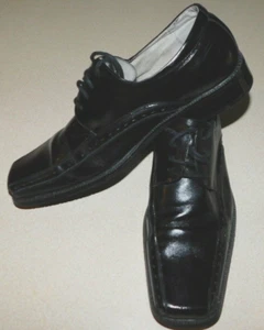 Stacy Adams Shoes 10.5 Mens Black Leather Dress Formal Shoes Size 10.5 M - Picture 1 of 9
