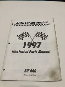 Original 1997 Arctic Cat Illustrated Parts Manual Snowmobile - ZR 440 - Bild 1 von 6