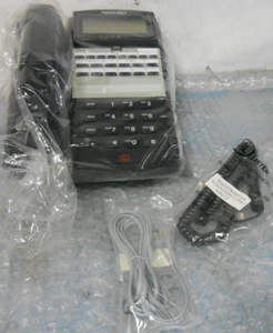 Iwatsu Phone Digital Display IX-12KTD-3 Adix 24-Button Omega Black - Picture 1 of 3