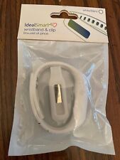 IDEALSMART - WRIST BAND & CLIP BAND WHITE - NEW!