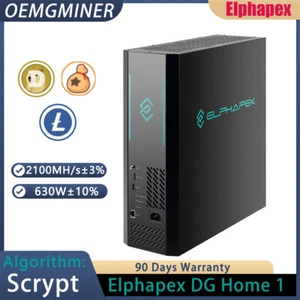 New ElphaPex DG Home 1 2100MH/s 630W LTC/Doge coin Miner in stock - Picture 1 of 6