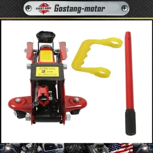 2 Ton Hydraulic Floor Jack Trolley Low Profile Car Quick Lifting NEW - Bild 1 von 14