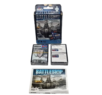 Battleship Hidden Threat Card Game Fast-Paced Family Fun Game Night Hasbro 2011 - Image 1 of 4