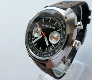 Audi QUATTRO RS S Line Heritage Racing Sport Car Accessory Chronograph Watch - Picture 1 of 24