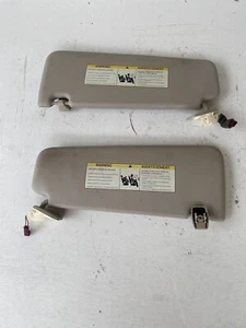 11-16 BMW 528I 535I 550I LEFT RIGHT SIDE SUN VISOR SHADE SET OF 2 PAIR OEM #628 - Picture 1 of 11