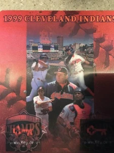 Cleveland Indians - 1999 Champs - RARE - Hologram - Mouse Pad - Picture 1 of 2