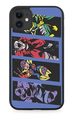 Comic Book Superheroes Rubber Phone Case Super Hero Heros Superhero Boys M820 - Image 1 of 2