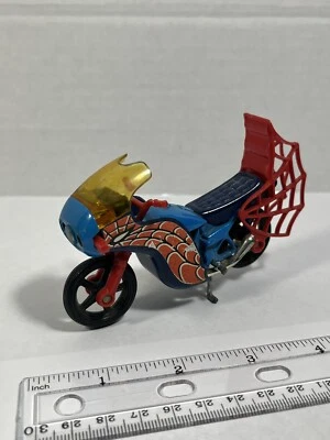 Vintage Corgi 1978 DC Comics Amazing Spider-Man 266 Spider Bike Motorbike - Image 1 of 4