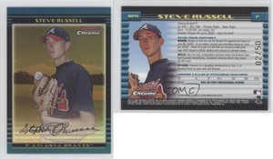 2002 Bowman Chrome Draft Picks & Prospects /50 Steve Russell #BDP79 Rookie RC