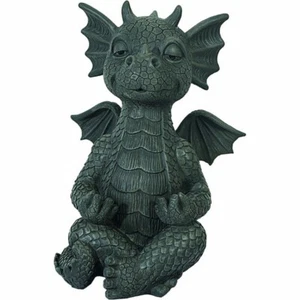 Yoga Garten Drache meditiert sitzend - Picture 1 of 1