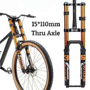 27.5/29 Inch Mountain Downhill Bike Boost Dual Crown Suspension Front Fork - Picture 1 of 27